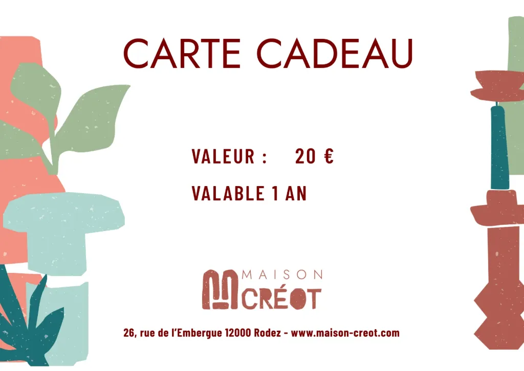 Carte-cadeau (20€)